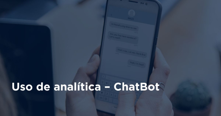 Uso de analítica – ChatBot