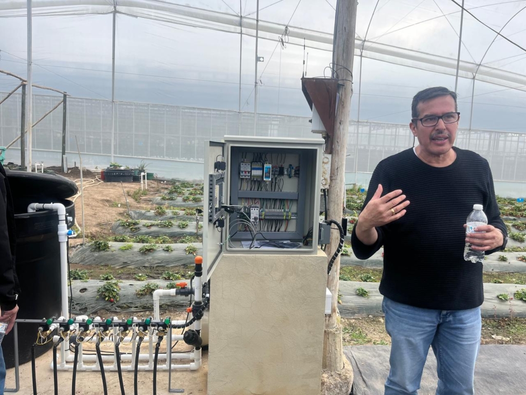 Sensores IoT utilizados por CINTEL para agricultura de precisión en arándanos